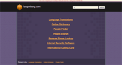 Desktop Screenshot of person.langenberg.com